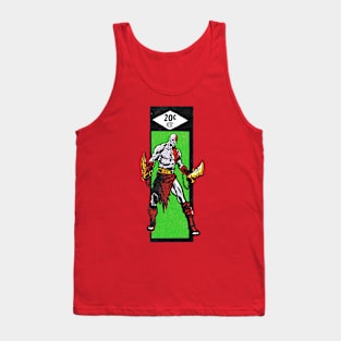 Old School Spartan Warrior - Comic book fan art Tank Top